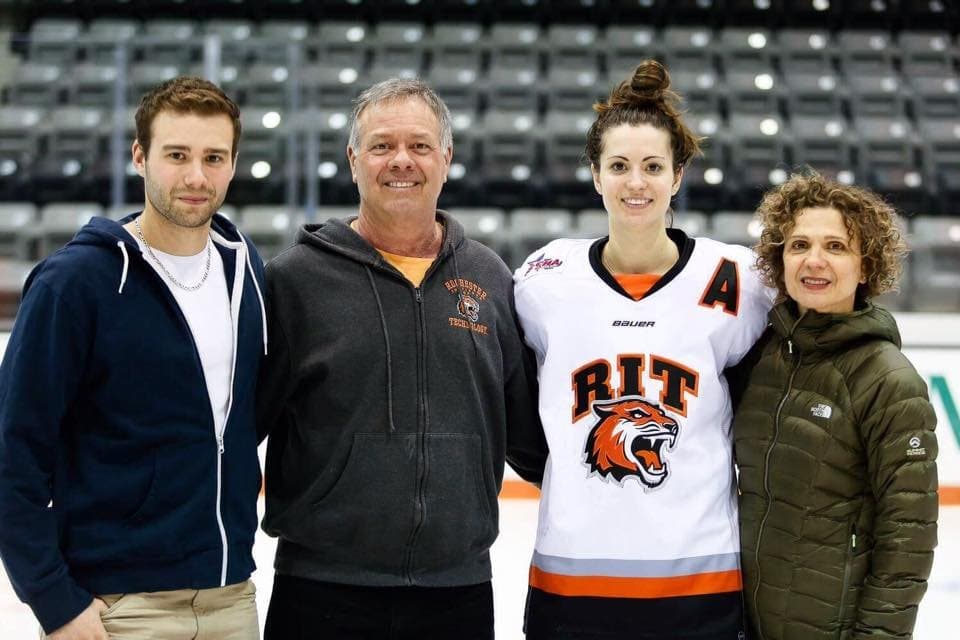 Mackenzie on the ice