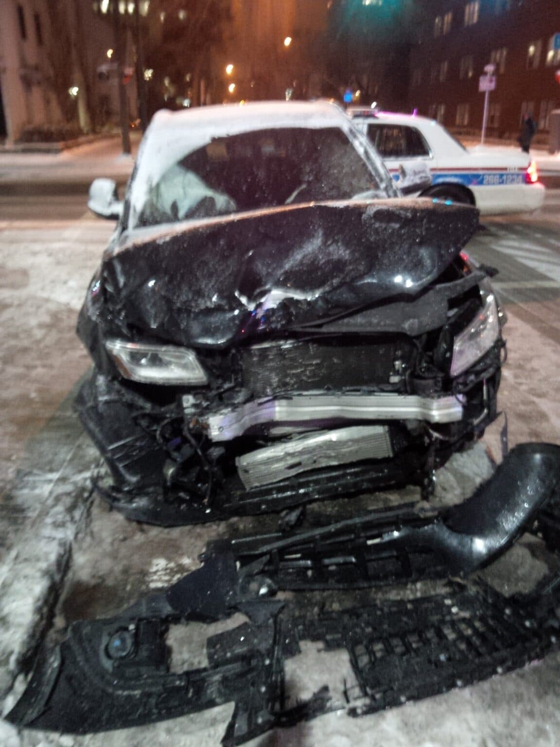 The car accident that compounded Stephen's injuries