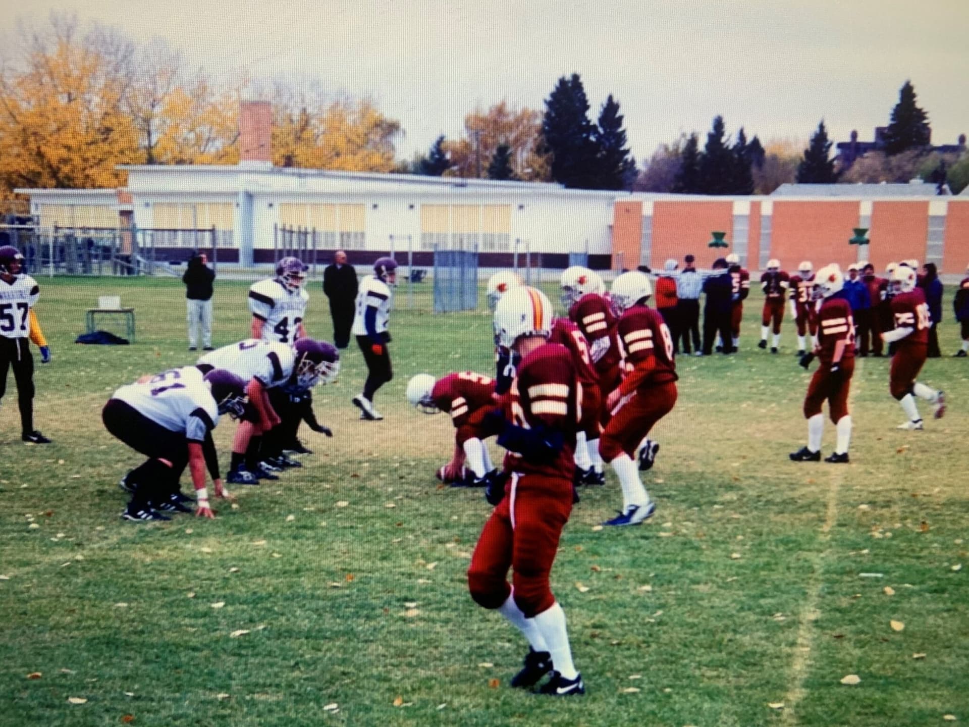 Stephen during his youth in sport